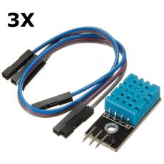 3Pcs KY-015 DHT11 Temperature Humidity Sensor Module