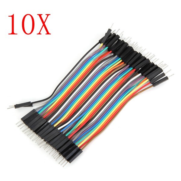 400pcs 10cm Male To Male Jumper Cable Dupont Wire For 1