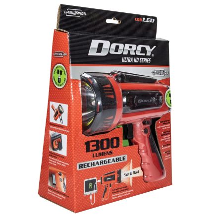 Dorcy 41-4356 Ultra USB Rechargeable 1,300-Lumen Spotlight 3