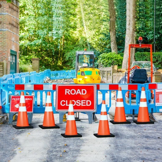 6 Pieces 28 Inch PVC Fluorescent Reflective Road Parking Cones 3 6 Pieces 28 Inch PVC Fluorescent Reflective Road Parking Cones - Image 3