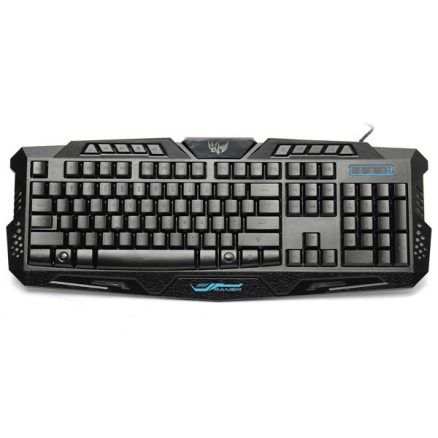 M200 USB 3 Colors LED Backlit Wired Gaming Keyboard 1
