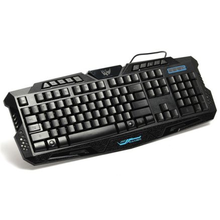 M200 USB 3 Colors LED Backlit Wired Gaming Keyboard 5