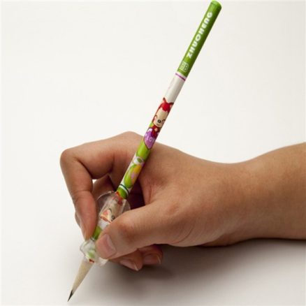 Soft Pen Holder Kids Ultra Pencil Pen Control Right Left Handed Holder Soft Silicone Grip Ambidextrous for Home School 3