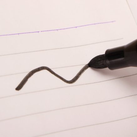 Genvana 1.5-3mm Press Type Marker Pen High-capacity For White Board Black Blue 3