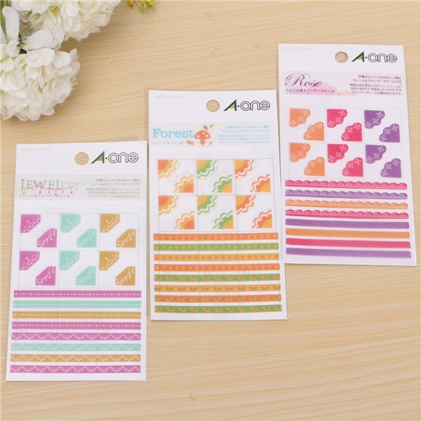 3 Pcs Korea Simple Life Painting Diary Stickers Diary Book Album Decoration 1 3 Pcs Korea Simple Life Painting Diary Stickers Diary Book Album Decoration