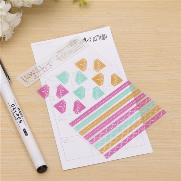 3 Pcs Korea Simple Life Painting Diary Stickers Diary Book Album Decoration 5 3 Pcs Korea Simple Life Painting Diary Stickers Diary Book Album Decoration - Image 5