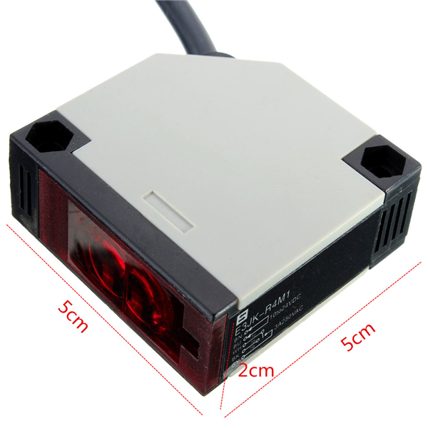 E3JK-R4M1 Sensor Switch Specular Reflection Photoelectric DC 10-24V 3A 5 E3JK-R4M1 Sensor Switch Specular Reflection Photoelectric DC 10-24V 3A - Image 5
