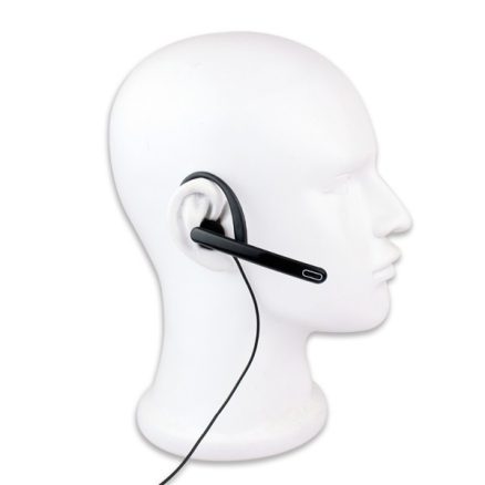 2 Pin Ear Earpiece Microphone PTT Headset for Baofeng Walkie Talkie UV-5R 777 888s Kenwood Puxing Wouxun HYT 1