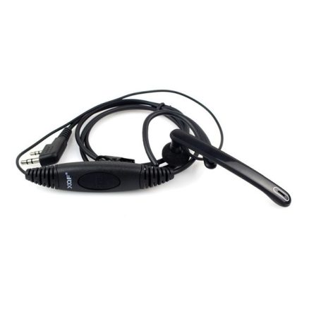 2 Pin Ear Earpiece Microphone PTT Headset for Baofeng Walkie Talkie UV-5R 777 888s Kenwood Puxing Wouxun HYT 4