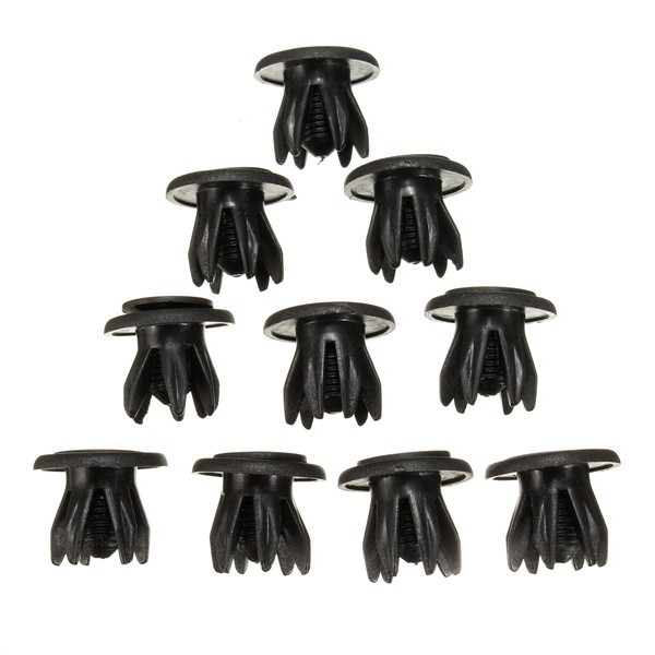Set of 10 For Mini Inner Wheel Arch Liner/Splashguard Trim Clips 1 Set of 10 For Mini Inner Wheel Arch Liner/Splashguard Trim Clips