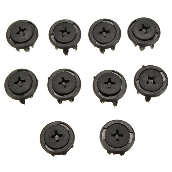 Set of 10 For Mini Inner Wheel Arch Liner/Splashguard Trim Clips 2 Set of 10 For Mini Inner Wheel Arch Liner/Splashguard Trim Clips - Image 2