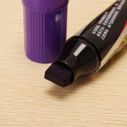 Genvana 12mm POP Marker Pen Oblique Square Point Repeated Filling 4