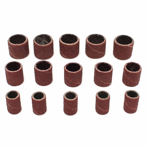 63pcs 80Grit Drum Sanding Kit 1/2 3/8 1/4 Inch Sand Mandrels Fit Dremel Nail Drill Rotary Tools 3 63pcs 80Grit Drum Sanding Kit 1/2 3/8 1/4 Inch Sand Mandrels Fit Dremel Nail Drill Rotary Tools - Image 3