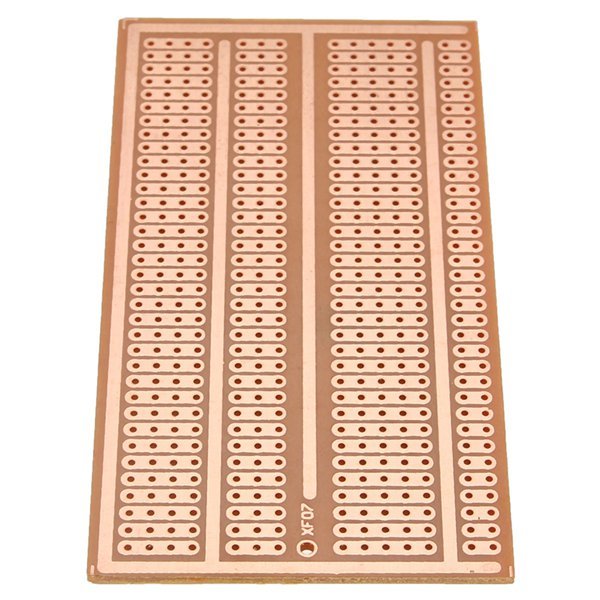1pcs 5x9.5cm Single Side Copper Prototype Paper PCB Breadboard 2-3-5 Joint Hole 2