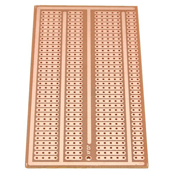 1pcs 5x9.5cm Single Side Copper Prototype Paper PCB Breadboard 2-3-5 Joint Hole 1