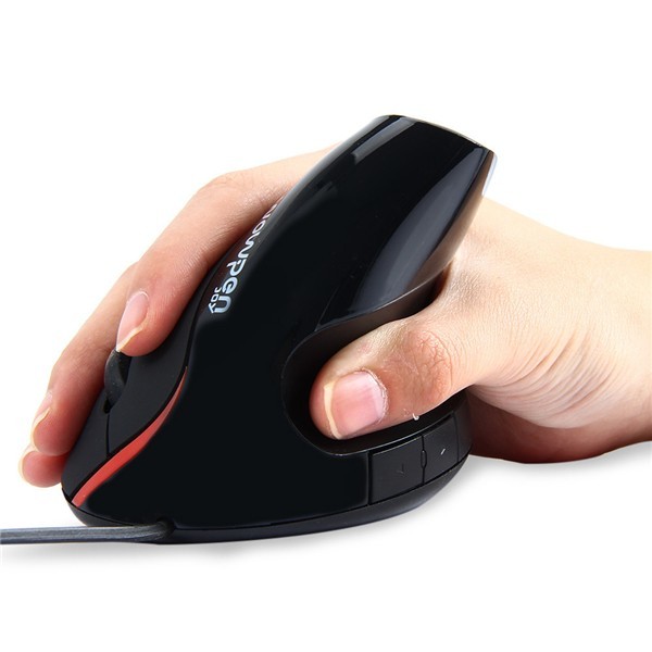 Wowpen-joy Wired Vertical Mouse Ergonomic Optical Computer Mouse for Computer PC Laptop 2