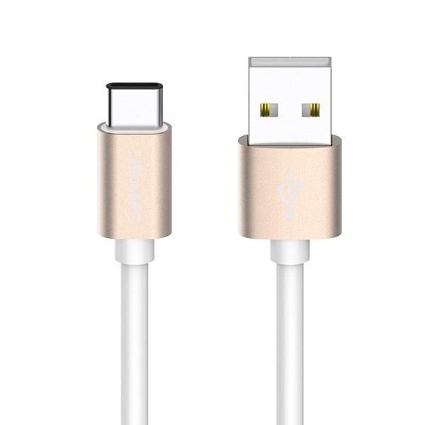 USAMS 1M Type C USB 3.1 Data Charger Cable For Tablet Cellphone 3 USAMS 1M Type C USB 3.1 Data Charger Cable For Tablet Cellphone - Image 3