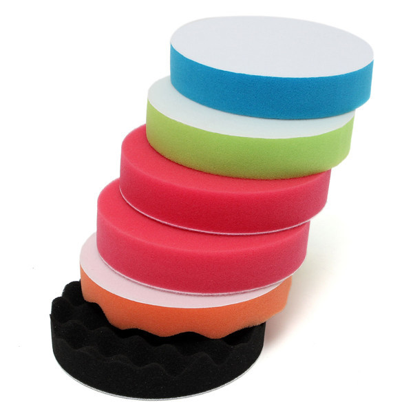6pcs 6 Inch 150mm Polishing Buffing Pad Kit for Car Polisher 4 6pcs 6 Inch 150mm Polishing Buffing Pad Kit for Car Polisher - Image 4