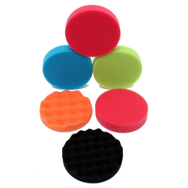 6pcs 6 Inch 150mm Polishing Buffing Pad Kit for Car Polisher 6 6pcs 6 Inch 150mm Polishing Buffing Pad Kit for Car Polisher - Image 6