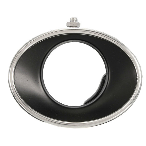 Exhaust Muffler Tail Tip Oval Pipe Chrome Stainless Steel For Honda Accord 08-12 4 Exhaust Muffler Tail Tip Oval Pipe Chrome Stainless Steel For Honda Accord 08-12 - Image 4