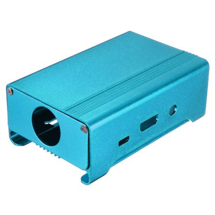 1Pc 4 Colors Aluminum Alloy Protective Case With Cooling Fan For For Raspberry Pi 2 Model B/B+ 7