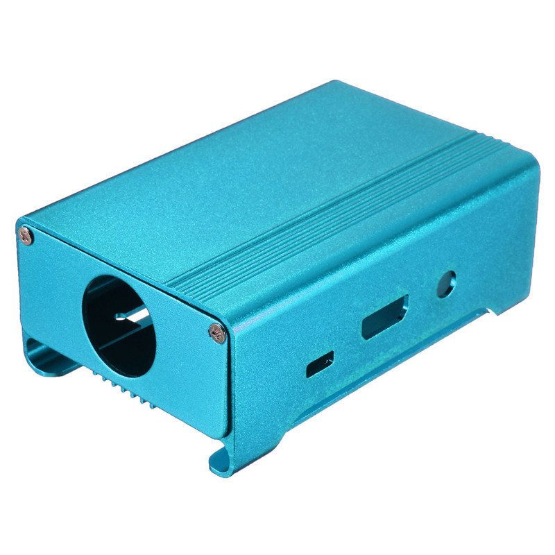 1Pc 4 Colors Aluminum Alloy Protective Case With Cooling Fan For For Raspberry Pi 2 Model B/B+ 7 1Pc 4 Colors Aluminum Alloy Protective Case With Cooling Fan For For Raspberry Pi 2 Model B/B+ - Image 7