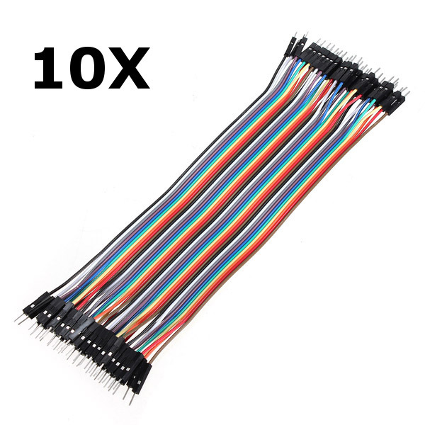 400pcs 20cm Male to Male Color Breadboard Jumper Cable Dupont Wire 1