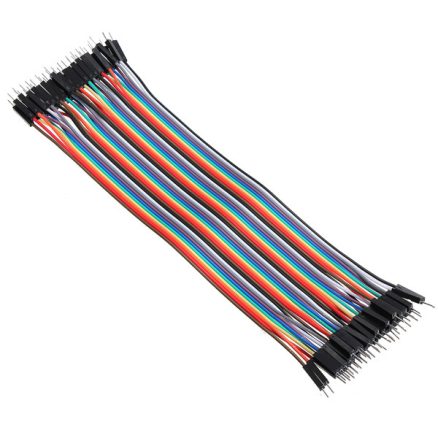 200pcs 20cm Male to Male Color Breadboard Jumper Cable Dupont Wire 2