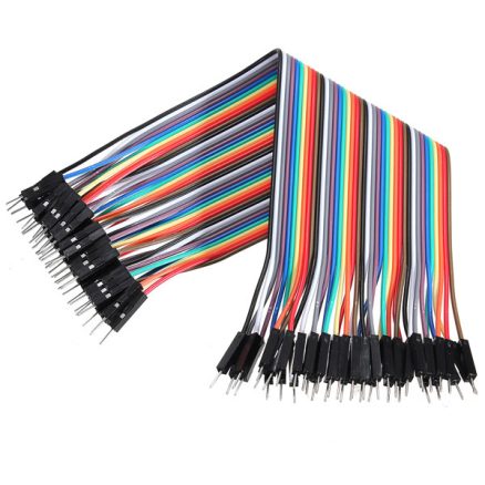 200pcs 20cm Male to Male Color Breadboard Jumper Cable Dupont Wire 3