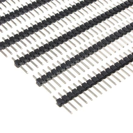 50 Pcs 40 Pin 2.54mm Single Row Male Pin Header Strip For Prototype Shield DIY 5