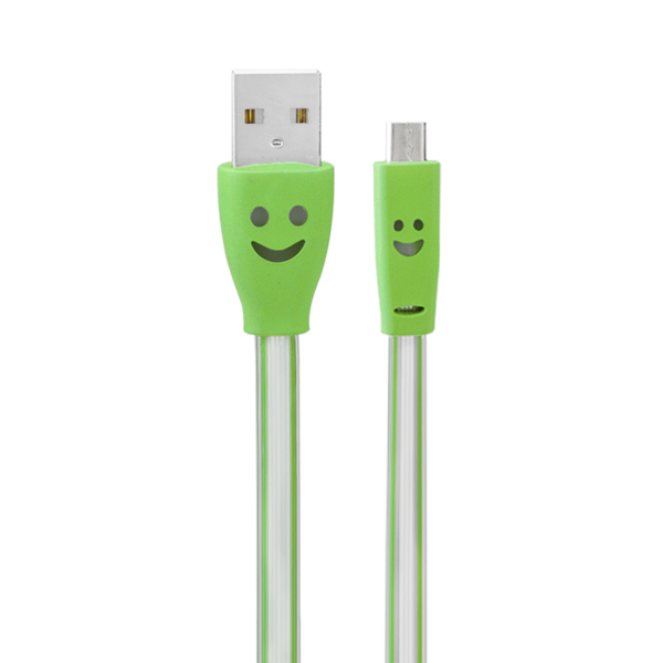 1.0M USB 2.0 to Micro USB LED Charging Data Line for Tablet Cell Phone 3 1.0M USB 2.0 to Micro USB LED Charging Data Line for Tablet Cell Phone - Image 3