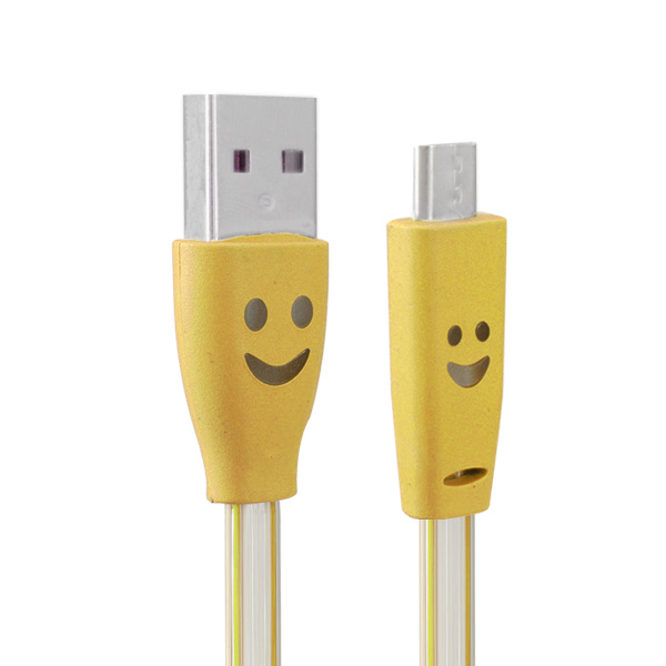 1.0M USB 2.0 to Micro USB LED Charging Data Line for Tablet Cell Phone 4 1.0M USB 2.0 to Micro USB LED Charging Data Line for Tablet Cell Phone - Image 4