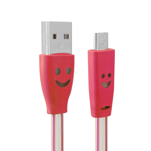 1.0M USB 2.0 to Micro USB LED Charging Data Line for Tablet Cell Phone 5 1.0M USB 2.0 to Micro USB LED Charging Data Line for Tablet Cell Phone - Image 5