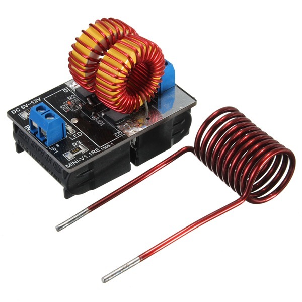 3Pcs Geekcreit?® 5V -12V ZVS Induction Heating Power Supply Module With Coil 2