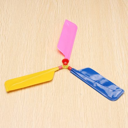Colorful Traditional Classic Balloon Helicopter Portable Flying Toy 3