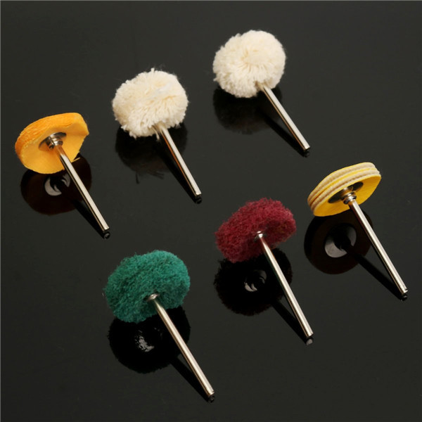 6pcs Polisher Buffer Wheel Polishing Buffing Pad Kit for Rotary Tool 4 6pcs Polisher Buffer Wheel Polishing Buffing Pad Kit for Rotary Tool - Image 4