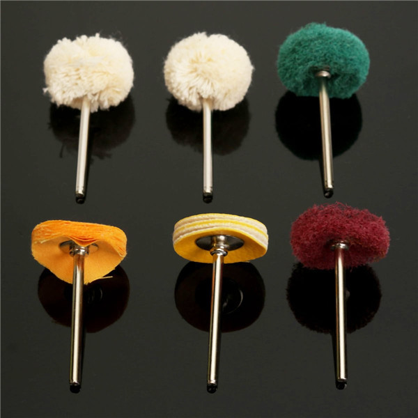 6pcs Polisher Buffer Wheel Polishing Buffing Pad Kit for Rotary Tool 6 6pcs Polisher Buffer Wheel Polishing Buffing Pad Kit for Rotary Tool - Image 6