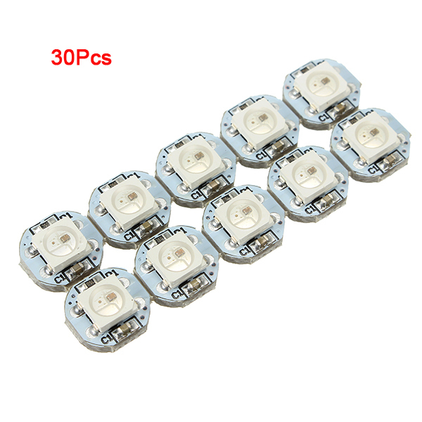 30Pcs Geekcreit?® DC 5V 3MM x 10MM WS2812B SMD LED Board Built-in IC-WS2812 1