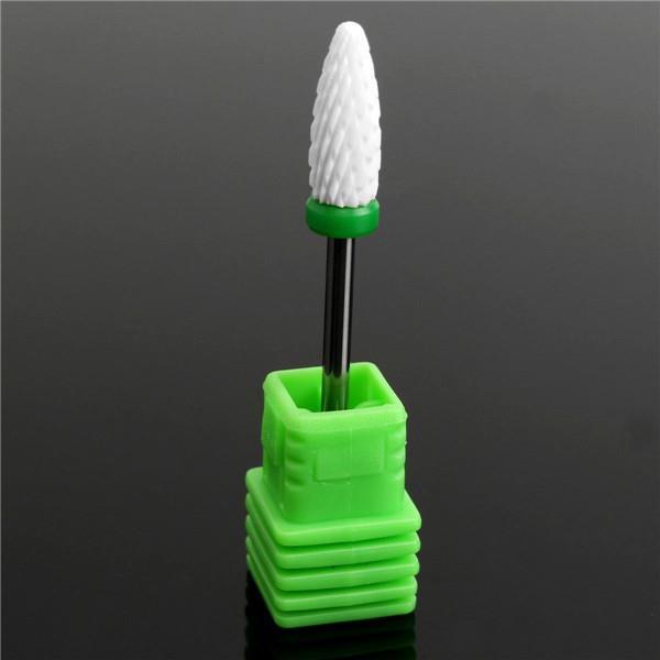 3/32 Inch Shank 6mm Grinding Head Electric Drill Bit Ceramic Nail File Drill Bit 2 3/32 Inch Shank 6mm Grinding Head Electric Drill Bit Ceramic Nail File Drill Bit - Image 2