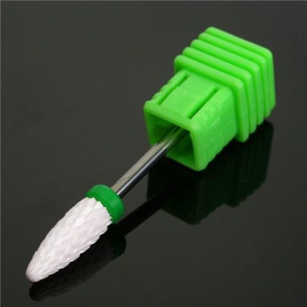 3/32 Inch Shank 6mm Grinding Head Electric Drill Bit Ceramic Nail File Drill Bit 4