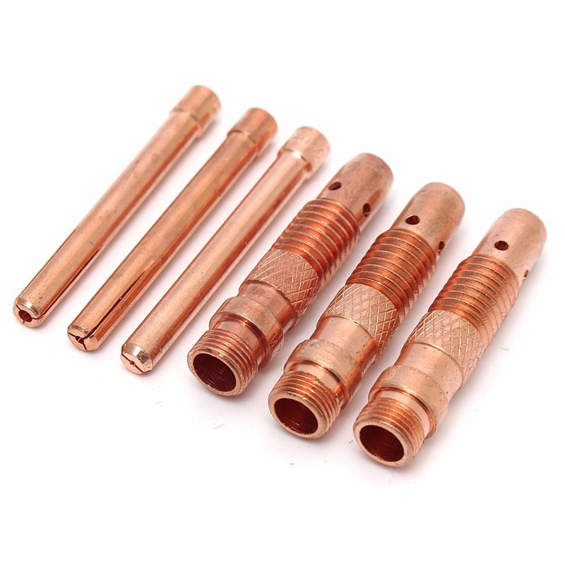 17Pcs TIG Welding Torch Cup Collet Body Nozzle Tungsten Kit WP-17 WP-18 WP-26 3 17Pcs TIG Welding Torch Cup Collet Body Nozzle Tungsten Kit WP-17 WP-18 WP-26 - Image 3