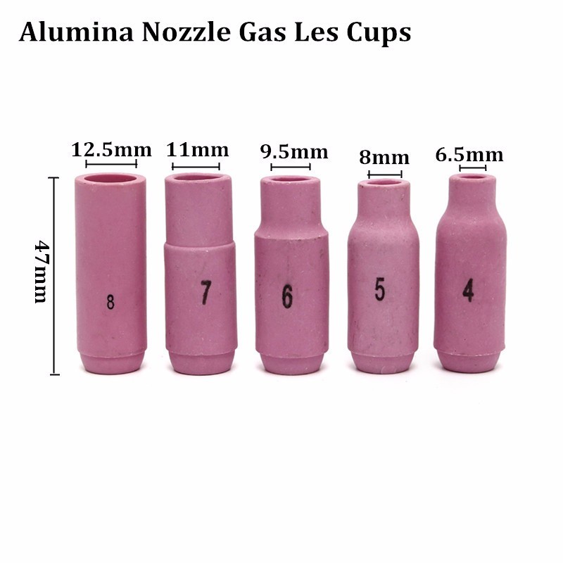 17Pcs TIG Welding Torch Cup Collet Body Nozzle Tungsten Kit WP-17 WP-18 WP-26 6 17Pcs TIG Welding Torch Cup Collet Body Nozzle Tungsten Kit WP-17 WP-18 WP-26 - Image 6