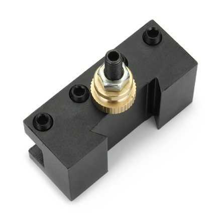 Machifit 1/4-3/8 Inch 20x25x50mm Turning and Facing Holder for Quick Change Tool Post Holder 5