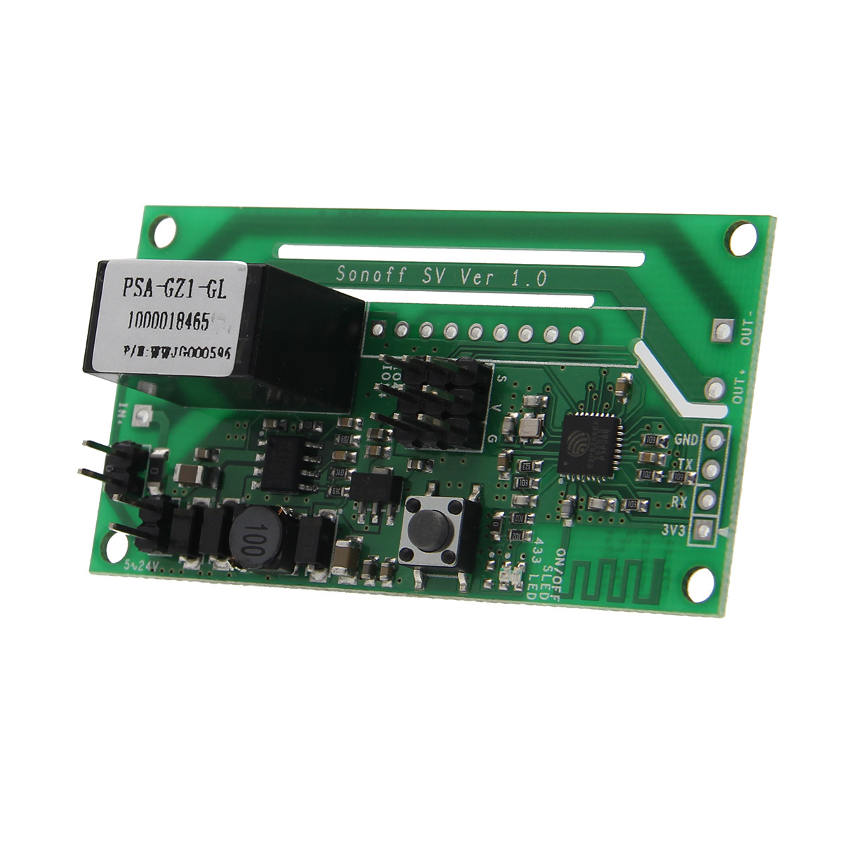 SONOFF?® SV DC 5V-24V DIY WIFI Wireless Switch Socket SV Module APP Remote Control For Smart Home 4 SONOFF?® SV DC 5V-24V DIY WIFI Wireless Switch Socket SV Module APP Remote Control For Smart Home - Image 4