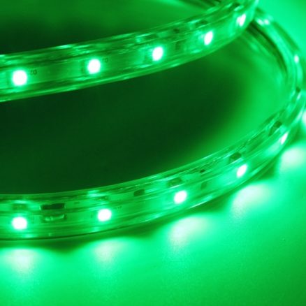 1M 3.5W Waterproof IP67 SMD 3528 60 LED Strip Rope Light Christmas Party Outdoor AC 220V 6
