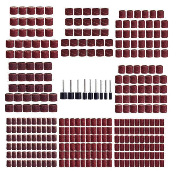 319pcs 3/8 1/4 1/2 Inch Sanding Bands Drums Sleeves 60 120 320 Grit Sanding Drum 1 319pcs 3/8 1/4 1/2 Inch Sanding Bands Drums Sleeves 60 120 320 Grit Sanding Drum