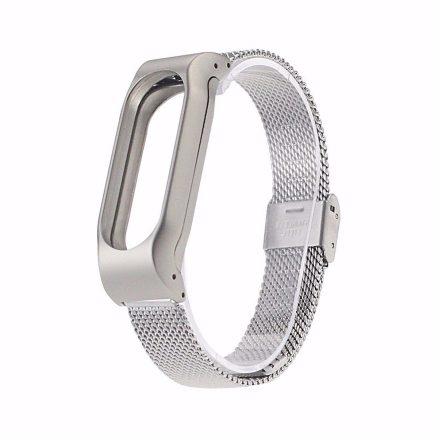 Replacement Stainless Steel Frame Bracelet Wristband For Xiaomi Miband 2 Non-original 3