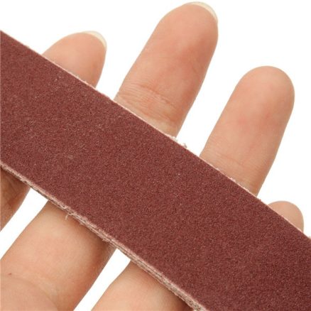 5pcs 106x2.5cm 240 Grit Alumina Sanding Belts Self Sharpening Oxide Abrasive Strips 5