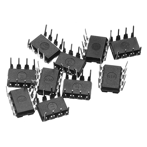 50pcs NE555 NE555P NE555N 555 Timers DIP-8 TEXAS IC 2