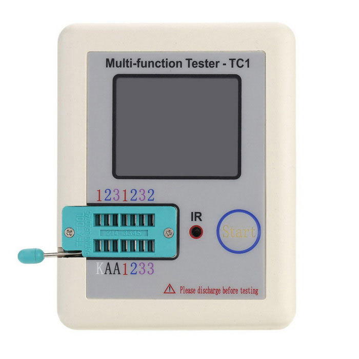 DANIU?„? LCR-TC1 1.8inch Colorful Display Multifunctional TFT Backlight Transistor Tester for Diode Triode Capacitor Resistor Transistor LCR ES 2 DANIU?„? LCR-TC1 1.8inch Colorful Display Multifunctional TFT Backlight Transistor Tester for Diode Triode Capacitor Resistor Transistor LCR ES - Image 2